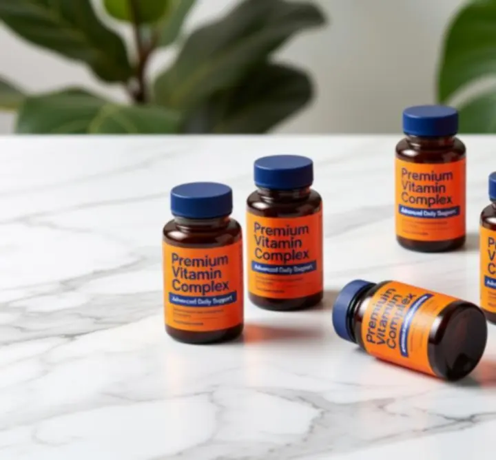 Kolekcja witamin i suplementów zdrowotnych